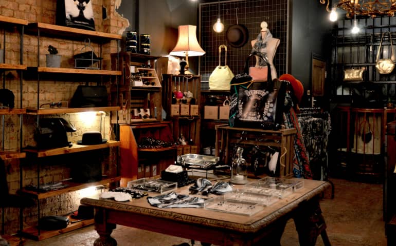Vintage accessory store