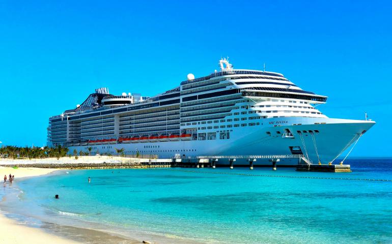 Cruise Ship in Bahamas