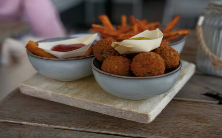 Bowl of delicious Bitterballs