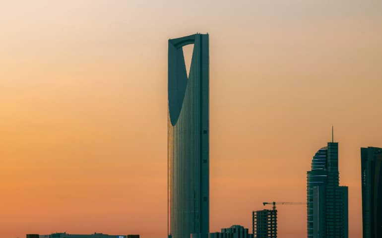 Kingdom Tower in Riyadh