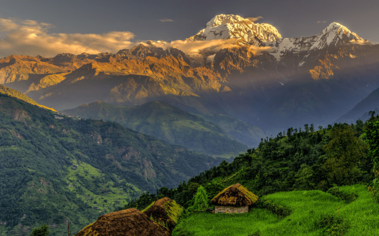 Annapurna South in the morning, Himalayas, Nepal
Image Credit: Evgeny Gorodetsky