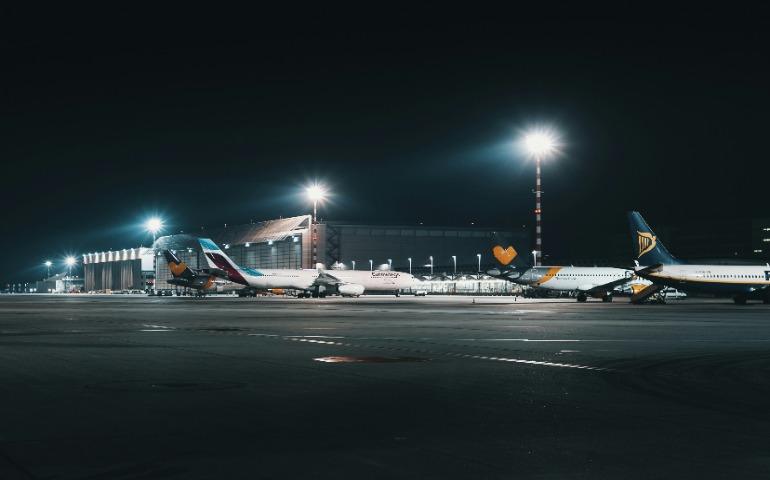 Late-night flights