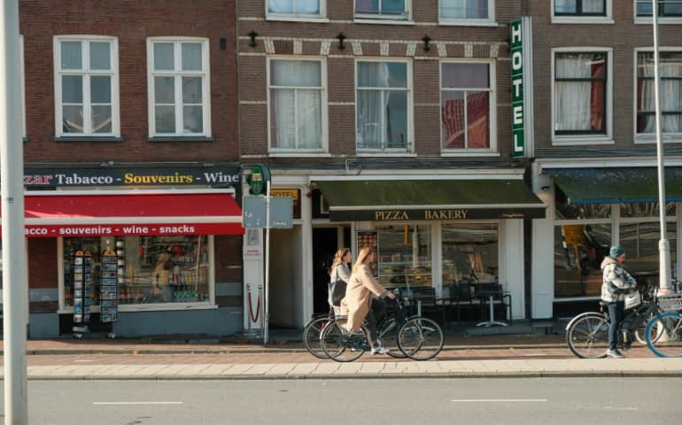 A famous bakery in Amsterdam