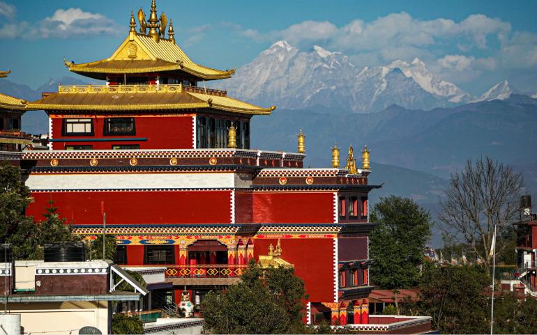 Himalayas under a clear blue sky
Image Credit - Bijen Amatya/Pexels