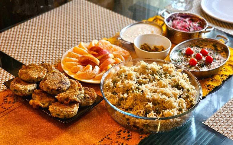Festive feast
