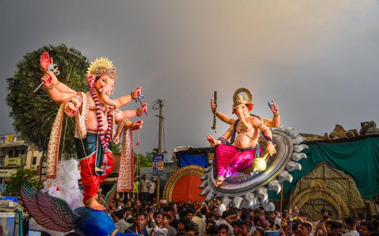 Ganesh Chaturthi processions in Gujarat