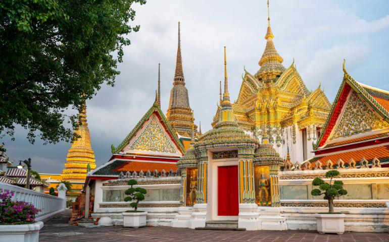Wat Pho's Ornate architecture in Bangkok, Thailand 
Image Credit - Lu Zhao/Pexels