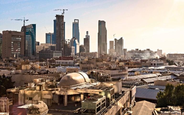 Skyline of Riyadh, Saudi Arabia