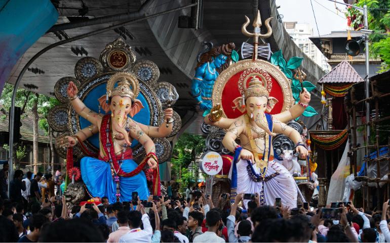 Ganesh Festival in Mumbai