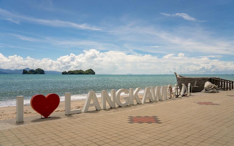 I Love Langkawi sign 
