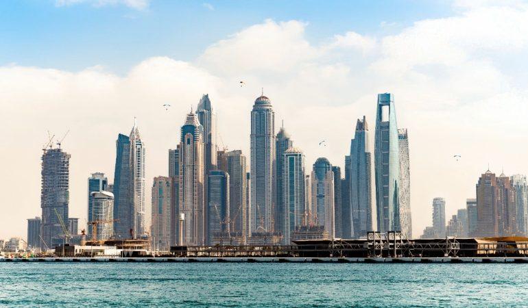 view of Dubai's iconic skyline with modern skyscrapers on a clear day
Image Credit: Zakaria HANIF/Pexels
