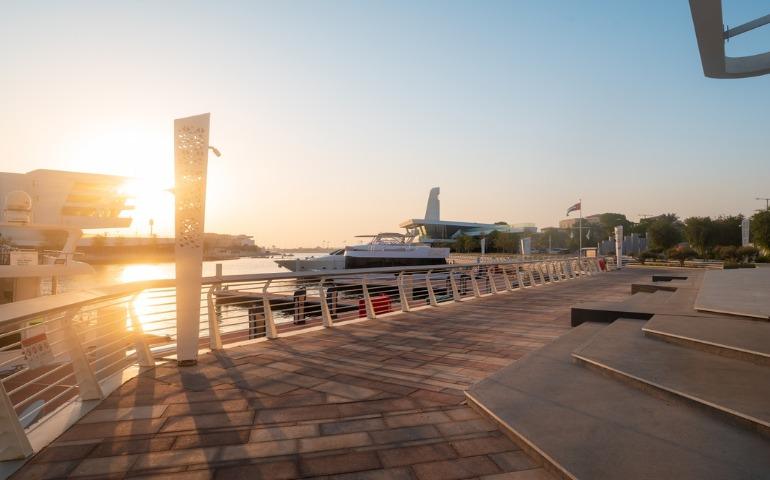 Al Qana, a waterfront development in Abu Dhabi