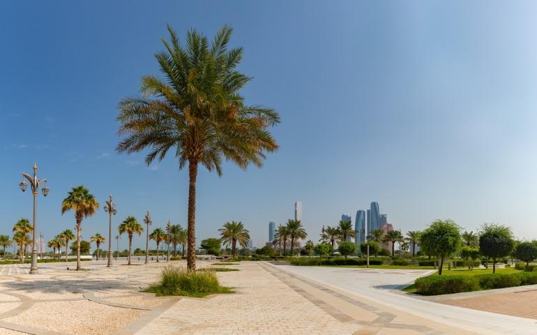 Qasr Al Watan Gardens in Abu Dhabi