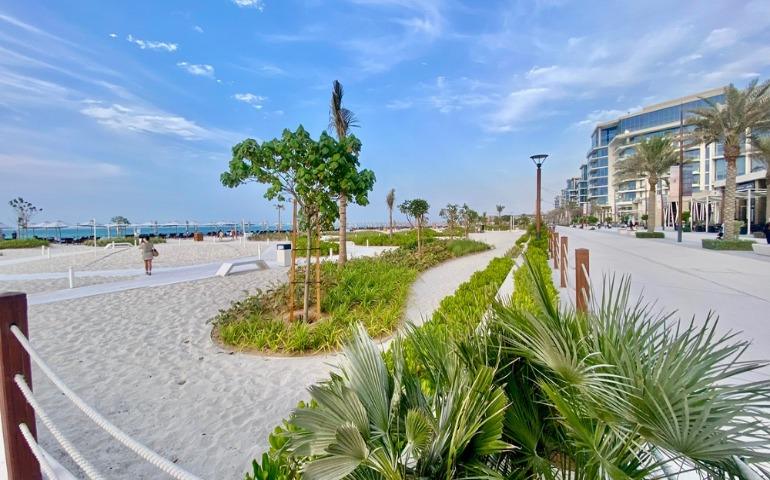 The Saadiyat Beach in Saadiyat Island