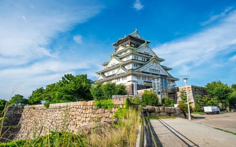 View of Osaka Castle, Kansai, Osaka