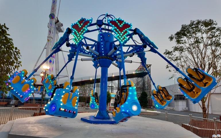 Rides at the Sheikh Zayed Festival