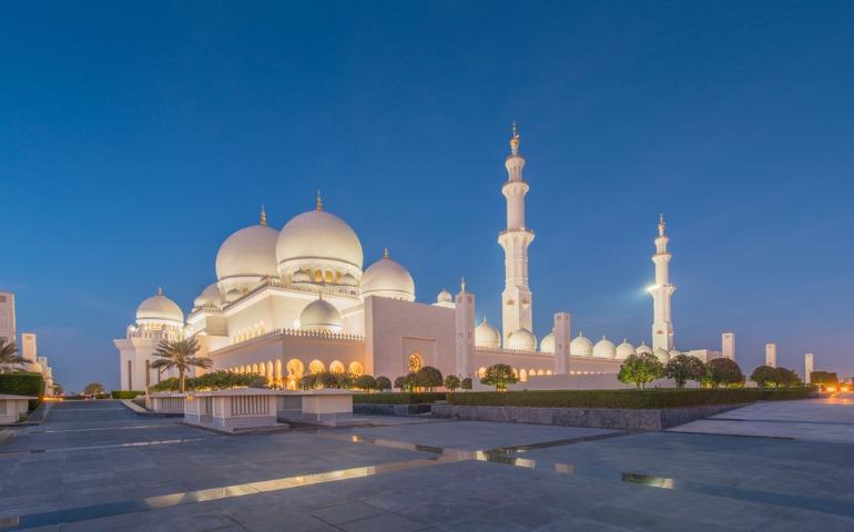 Sheikh Zayed Mosque in Abu Dabi