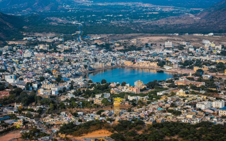 Aerial view of Pushkar during daytime
Image Credit - Vivek/Unsplash