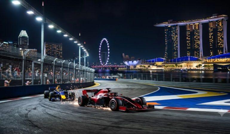 AI generated image of Formula 1 Singapore Grand Prix