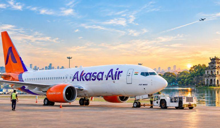Akasa Air Begins Direct Mumbai To Hanoi Flights