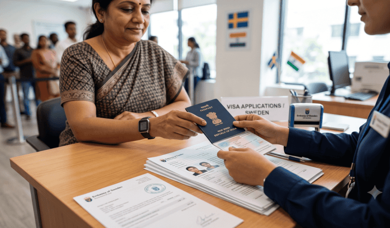 How To Apply For A Sweden Tourist Visa From India