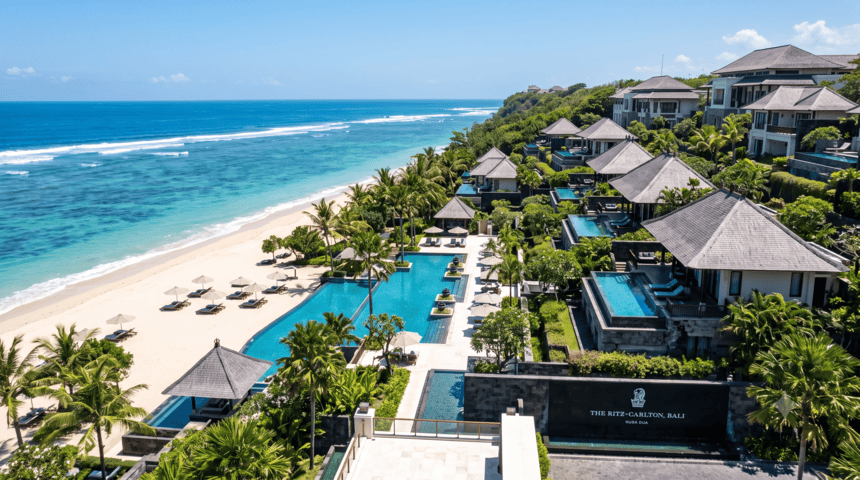 An AI-generated image of Ritz-Carlton, Bali