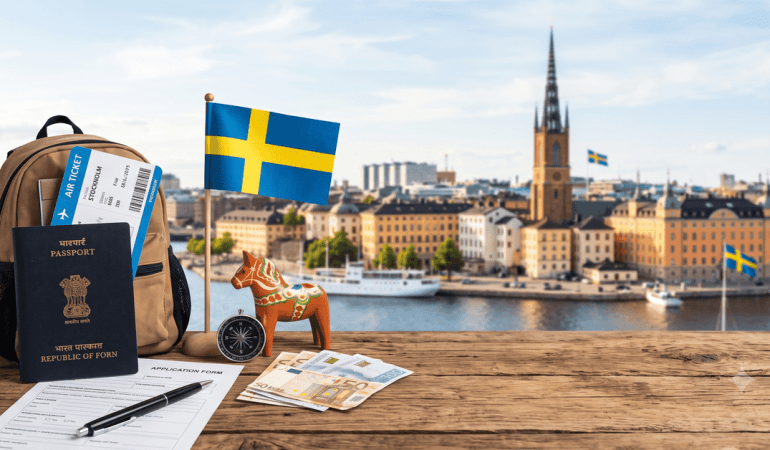 Sweden Schengen Visa for Indians: Complete Application Guide