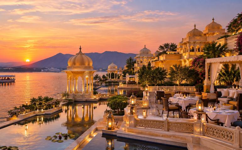 The Palace Beside Lake Pichola: The Oberoi Udaivilas