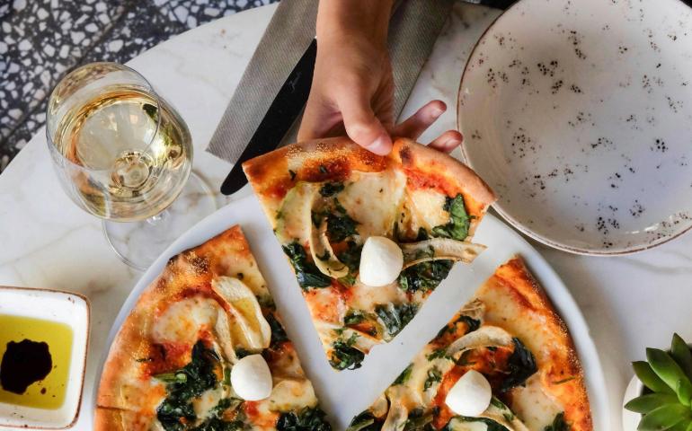 Tempting Hot & Delicious Pizza
