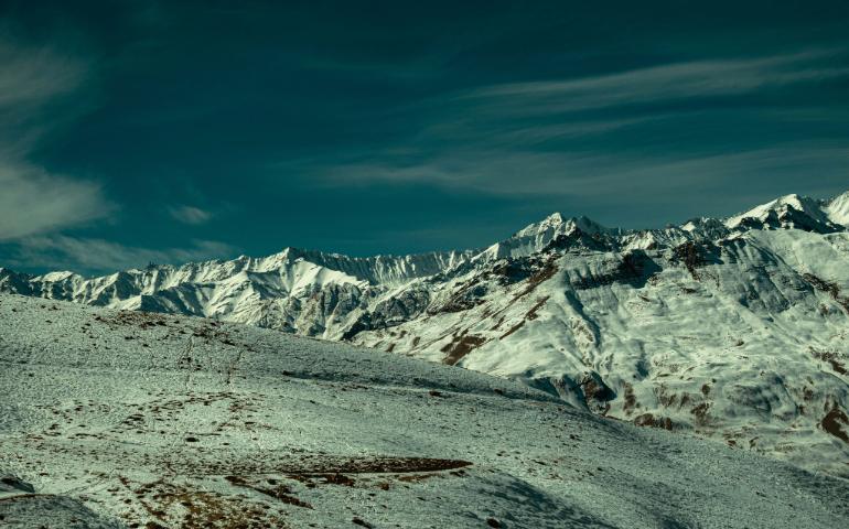 View of mountain ranges in Hikkim and Komic village.
Image Credit - Aasif Pathan/Unsplash