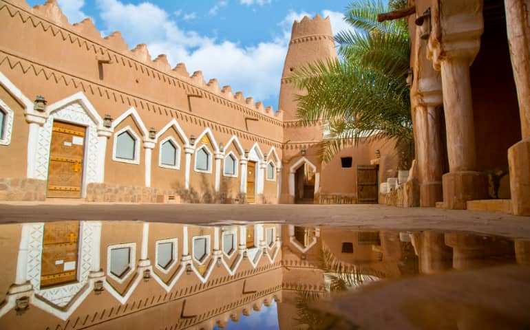 Beautiful views of Ushaiqer heritage village