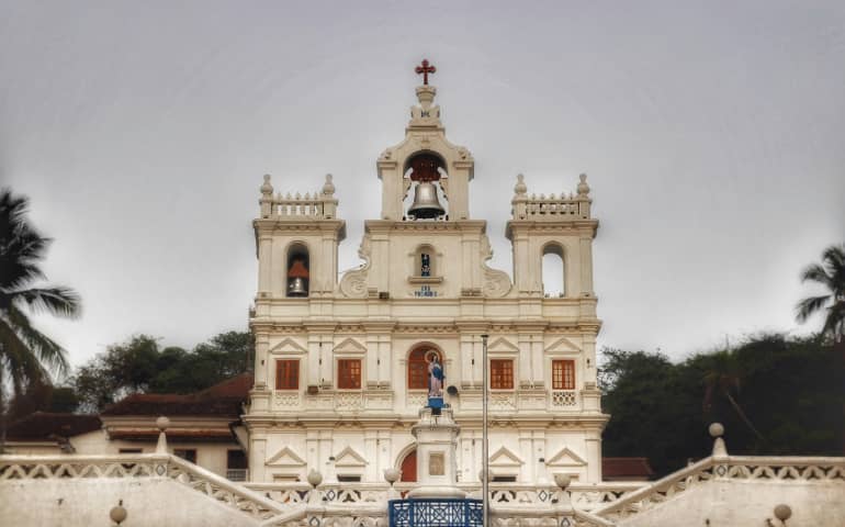 Beautiful church in Goa