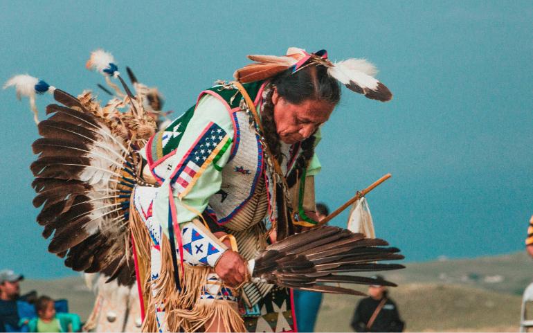 Lakota Native American Man