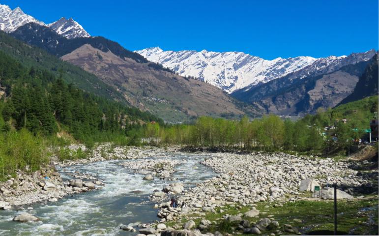 A beautiful view of Kasol Manali, Himachal Pradesh.
Image Credit - AnirMitra/Pixabay