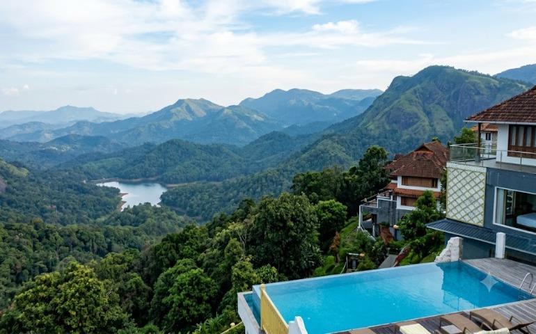 AI generate image of Hills and Hues Resorts