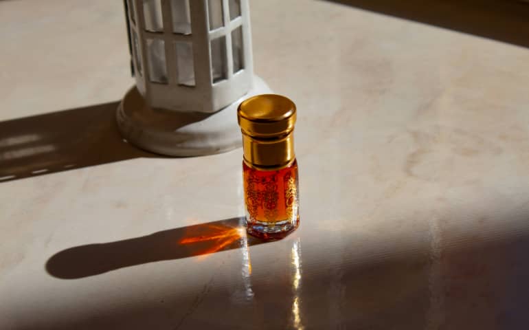 A small bottle of oud