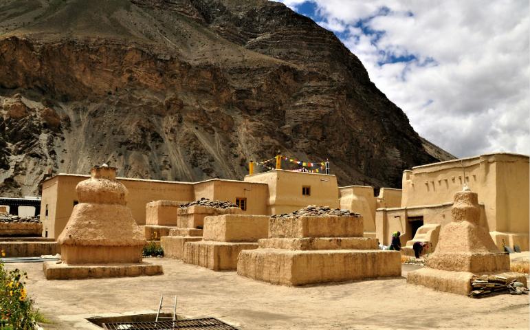 Tabo monastery is referred to as the Ajanta of the Himalayas.
Image Credit - Nomad Bikers/Unsplash