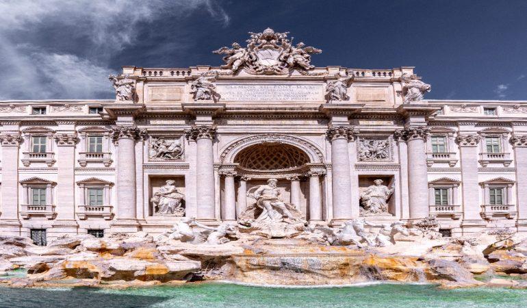 View of the iconic Trevi Fountain in Rome
Image Credit: Damir K/Pexels