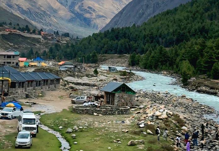 View of scenic Dharamshala in Kangra district of Himachal Pradesh, India.
Image Generated - AI
