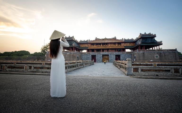 The entrance of the historic Imperial City in Vietnam.
Image Credit: Quang Nguyen Vinh/Pexels 