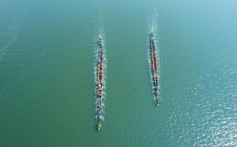 Boat race in Alleppey, Kerala.
Image Credit - ebin francis/Shutterstock