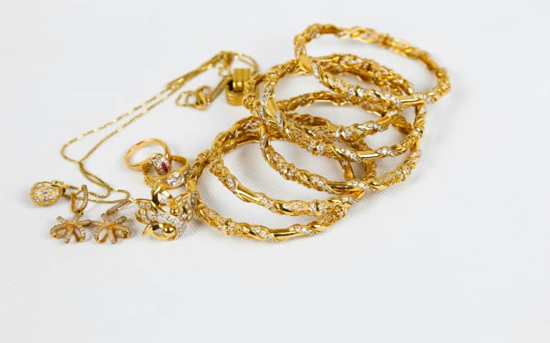 Beautiful design of Gold Jewelry