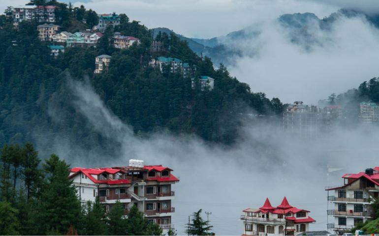 Shimla cityscape aerial view a scenic hill station in the Himalayas at Himachal Pradesh.
Image Credit - Tahir Ansari/Unsplash