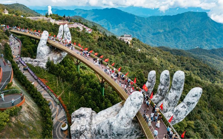 A scenic walk straight out of nature in Vietnam.
Image Credit - Vivu Vietnam/Unsplash