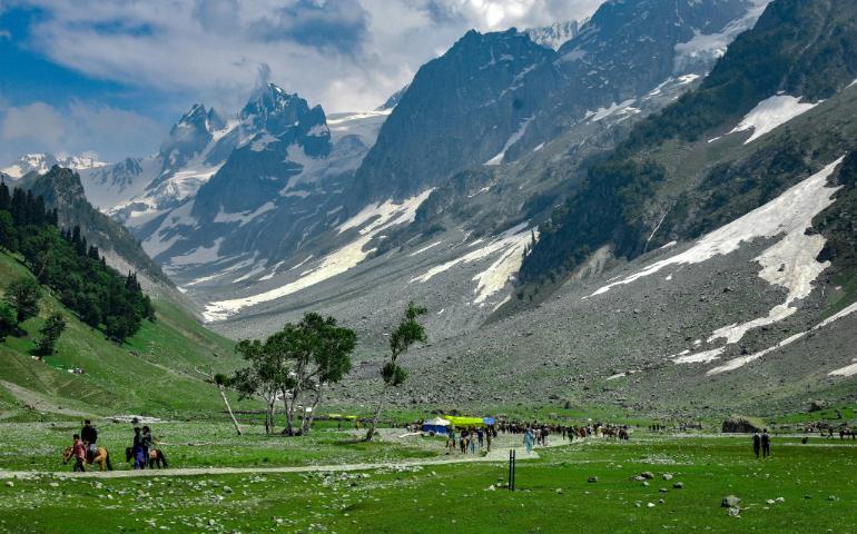 Beautiful landscapes of Sonamarg, Jammu & Kashmir India.
Image Credit - Yasser Mir/Unsplash