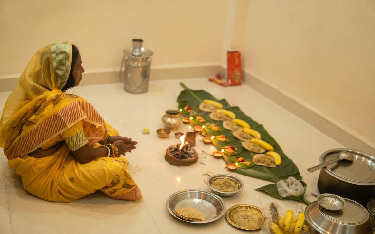  Kharna ritual of Chhath Puja
