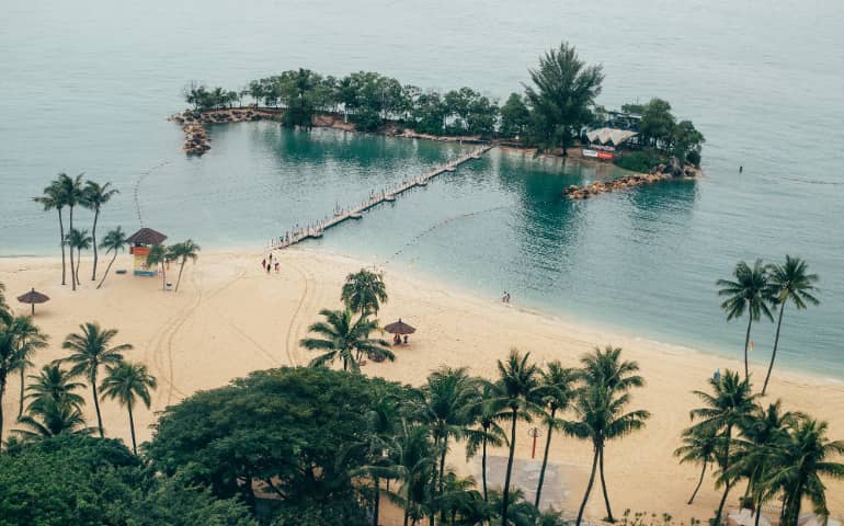 Sentosa Island in Singapore