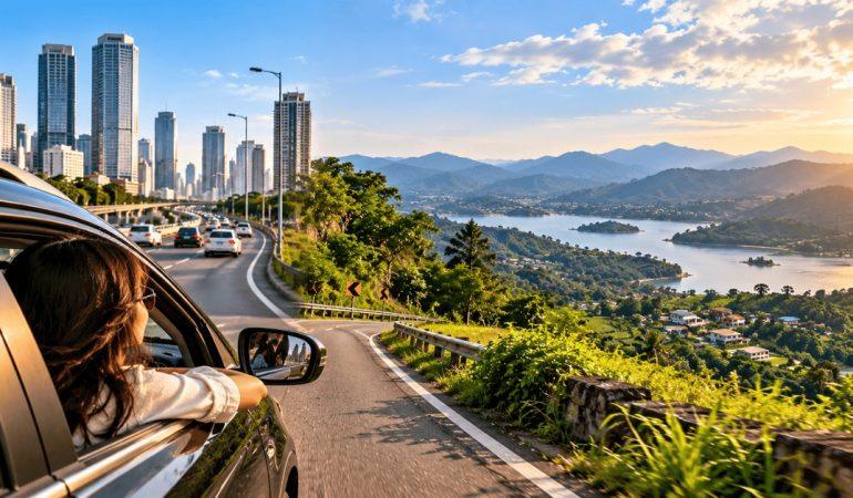 AI-generated image showcasing day trips as the fastest-growing travel trend