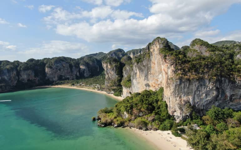 Limestone cliffs of Krabi, Thailand