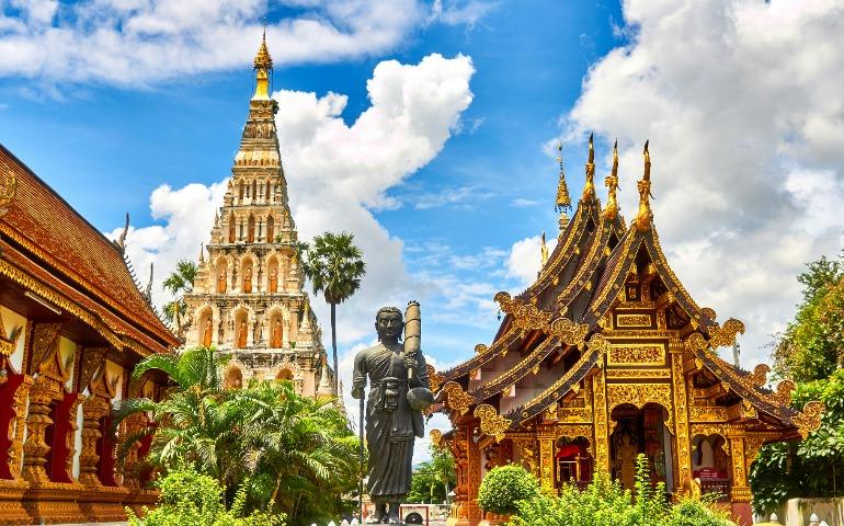 Amazing sculptural temples and buildings. Thailand
Image Credit: Mathew Schwartz/Pexels